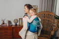 Lenny Buckle Onbuhimo PRO baby carrier, preschool size, broken-twill weave (100% cotton) - AIRGLOW #babywearing