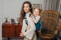 Lenny Buckle Onbuhimo PRO baby carrier, preschool size, broken-twill weave (100% cotton) - AIRGLOW #babywearing