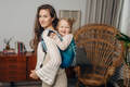 Lenny Buckle Onbuhimo PRO baby carrier, preschool size, broken-twill weave (100% cotton) - AIRGLOW #babywearing