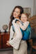 Lenny Buckle Onbuhimo PRO baby carrier, preschool size, broken-twill weave (100% cotton) - AIRGLOW #babywearing