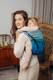 Lenny Buckle Onbuhimo PRO baby carrier, preschool size, broken-twill weave (100% cotton) - AIRGLOW #babywearing