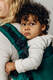 LennyPreschool Tragehilfe, Größe Preschool, Fischgrätmuster, 100% Baumwolle - EMERALD #babywearing