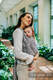 Żakardowa chusta do noszenia dzieci, 100% wiskoza bambusowa - WOLNY DUCH - GAJUSZ - rozmiar L #babywearing