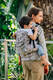 LennyPreschool Carrier, Preschool Size, jacquard weave (55% cotton, 45% TENCEL Lyocell) - HEXAFLOWERS - MIRROR #babywearing