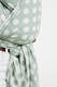 Baby Wrap, Jacquard Weave (100% cotton) - POLKA DOTS - PLOP - size S (grade B) #babywearing