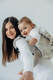 Nosidło Klamrowe Onbuhimo PRO z tkaniny żakardowej (50% bawełna, 25%konopie, 25% lyocell), rozmiar Toddler - VIRIDIFLORA - CONNECT #babywearing