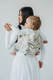 Nosidło Klamrowe Onbuhimo PRO z tkaniny żakardowej (50% bawełna, 25%konopie, 25% lyocell), rozmiar Toddler - VIRIDIFLORA - CONNECT #babywearing