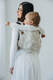 Nosidło Klamrowe Onbuhimo PRO z tkaniny żakardowej (50% bawełna, 25%konopie, 25% lyocell), rozmiar Toddler - VIRIDIFLORA - CONNECT #babywearing