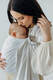 Ringsling, Maat Standaard 1,8 m, VIRIDIFLORA  - MILKY WAY #babywearing