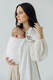 Ringsling, Maat Standaard 1,8 m, VIRIDIFLORA  - MILKY WAY #babywearing