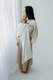 Ringsling, Maat Standaard 1,8 m, VIRIDIFLORA  - MILKY WAY #babywearing