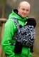 :WVJ_L_TWSTD_LVS_BLCK_WHT #babywearing