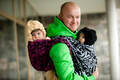 :WVJ_L_TWSTD_LVS_BLCK_WHT #babywearing