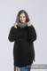 Felpa per babywearing 3.0 - Nero con Hematite - taglia 3XL #babywearing