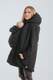 Two-sided Babywearing Parka Coat - size 6XL - Black - Black #babywearing