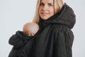 Two-sided Babywearing Parka Coat - size 6XL - Black - Black #babywearing