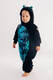 Bear Romper - size 104 - Black & Jurassic  #babywearing