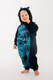 Bear Romper - size 104 - Black & Jurassic  #babywearing