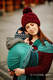 Chusta kółkowa, splot jodełkowy, (100% bawełna) - NOVA - MAŁA JODEŁKA OLIWIA  - standard 1.8m #babywearing