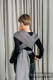 WRAP-TAI portabebé Toddler con capucha/ tejido espiga/100% algodón/ LITTLE HERRINGBONE OMBRE GREY  #babywearing