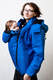 Babywearing Coat - size L - blue #babywearing