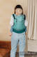 Nosidełko Ergonomiczne LennyGo, splot jodełkowy, 100% bawełna , rozmiar Baby - MAŁA JODEŁKA OMBRE ZIELEŃ  #babywearing