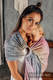 Ring Sling, Jacquard Weave (100% cotton), with gathered shoulder - WILD WINE - VINEYARD - standard 1.8m #babywearing