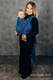 Baby Wrap, Jacquard Weave (100% cotton) - PEACOCK’S TAIL - PROVANCE  - size XS #babywearing