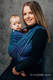 Baby Wrap, Jacquard Weave (100% cotton) - PEACOCK’S TAIL - PROVANCE  - size XS #babywearing