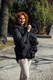 Softshell Babywearing Coat - Black - size S #babywearing