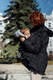 Softshell Babywearing Coat - Black - size S #babywearing