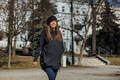 Softshell Babywearing Coat - Black - size S #babywearing