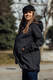 Softshell Babywearing Coat - Black - size S #babywearing