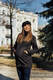 Kurtka Softshell do noszenia dzieci  - Czarna - rozmiar M #babywearing