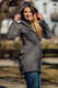 Manteau de portage - Softshell - Gris - taille L #babywearing