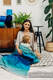 Baby Sling, Broken Twill Weave, (100% cotton) - AIRGLOW - size S #babywearing