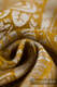 Marsupio LennyPreschool, misura Preschool, tessitura Jacquard, (100% viscosa di bamboo) - WILD SOUL - AURUM #babywearing
