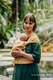 Nosidełko  LennyHybrid Half Buckle, splot żakardowy, 100% wiskoza bambusowa , rozmiar standard - WOLNY DUCH - AURUM #babywearing