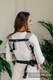My First Baby Carrier - LennyLight, Standard Size, herringbone weave 100% cotton - LITTLE HERRINGBONE ALMOND #babywearing