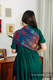 Ring Sling, Jacquard Weave (100% cotton) - with gathered shoulder - HERBARIUM - WILD MEADOW - standard 1.8m #babywearing