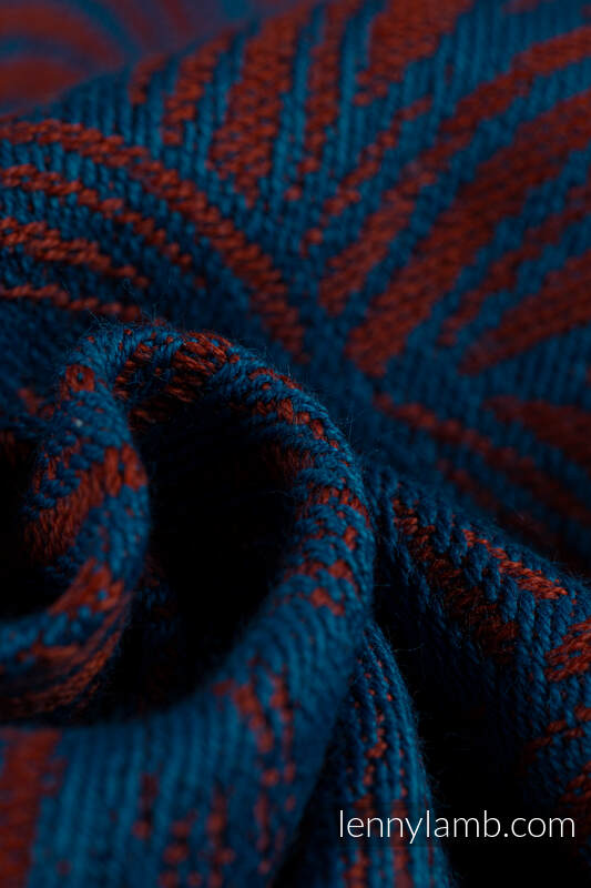 Marsupio LennyPreschool, misura Preschool, tessitura Jacquard, 100% cotone - RAPUNZEL - SWIRL #babywearing