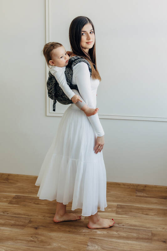 Onbuhimo PRO SAD LennyLamb, talla Toddler, jacquard (100% algodón) - WILD SOUL - COCOON #babywearing