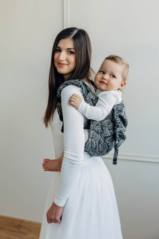 Onbuhimo PRO SAD LennyLamb, talla Toddler, jacquard (100% algodón) - WILD SOUL - COCOON #babywearing