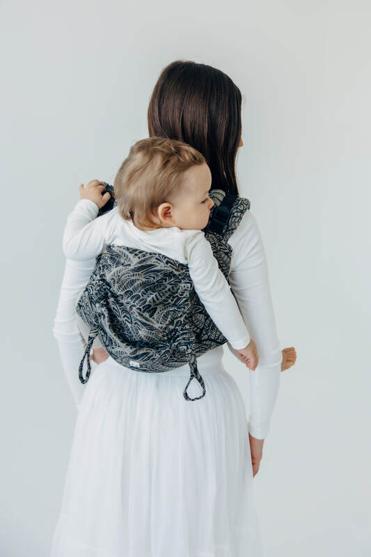 Onbuhimo PRO SAD LennyLamb, talla Toddler, jacquard (100% algodón) - WILD SOUL - COCOON #babywearing