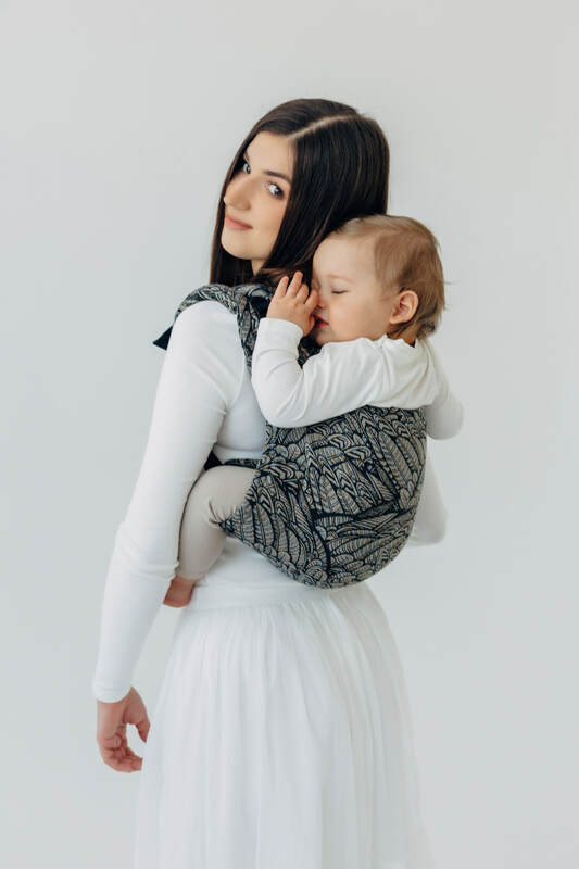 Onbuhimo PRO SAD LennyLamb, talla Toddler, jacquard (100% algodón) - WILD SOUL - COCOON #babywearing