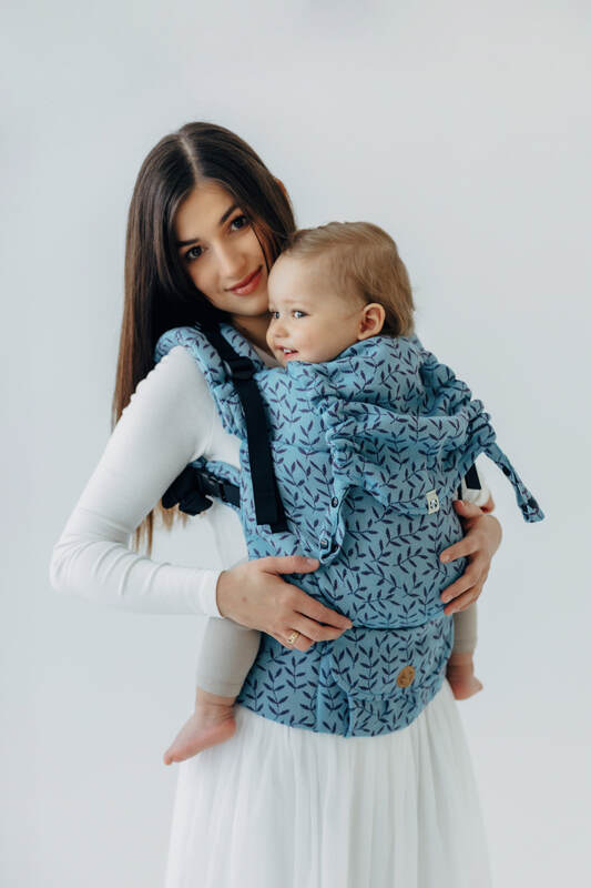 Marsupio LennyUpGrade PRO, misura Standard, tessitura jacquard, 100% cotone - ENCHANTED NOOK - FAIRY #babywearing