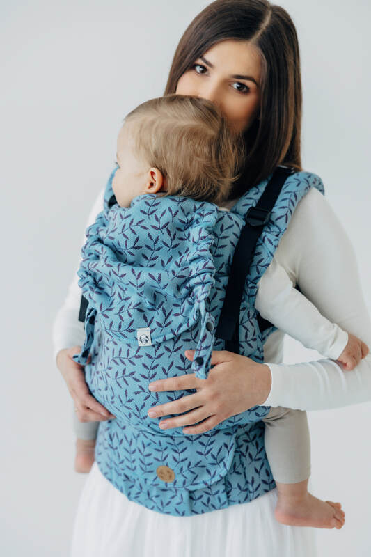 Marsupio LennyUpGrade PRO, misura Standard, tessitura jacquard, 100% cotone - ENCHANTED NOOK - FAIRY #babywearing