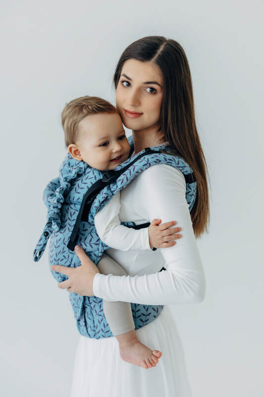 Marsupio LennyUpGrade PRO, misura Standard, tessitura jacquard, 100% cotone - ENCHANTED NOOK - FAIRY #babywearing