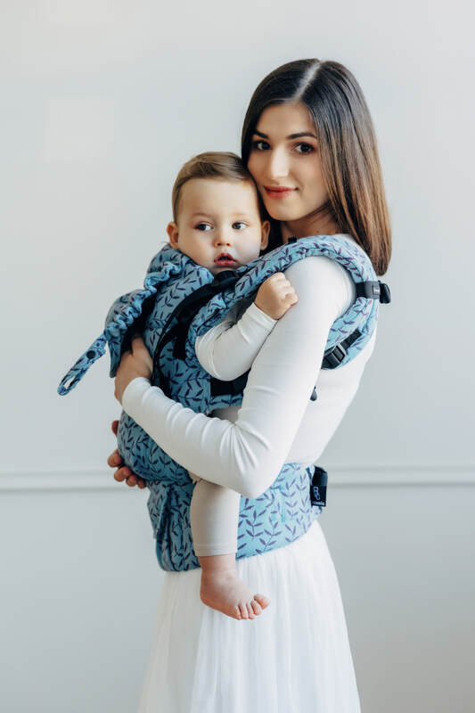 Marsupio LennyUpGrade PRO, misura Standard, tessitura jacquard, 100% cotone - ENCHANTED NOOK - FAIRY #babywearing