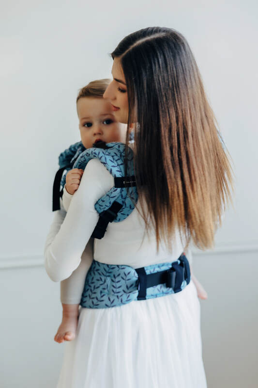 Marsupio LennyUpGrade PRO, misura Standard, tessitura jacquard, 100% cotone - ENCHANTED NOOK - FAIRY #babywearing